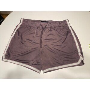 Abercrombie & Fitch Mens Purple Vintage Style Basketball Mesh Shorts